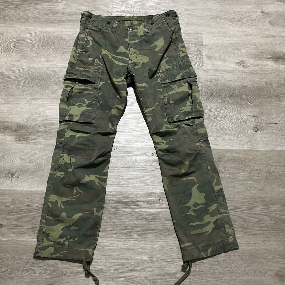 MNML Camo Military Cargo Pants Mens Size 33